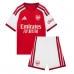 Arsenal Bruno Guimaraes #39 Domaci Dres za djecu 2026-27 Kratak Rukav (+ Kratke hlače)
